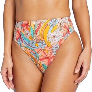 Xhilaration - High Waisted Floral Bikini Bottom